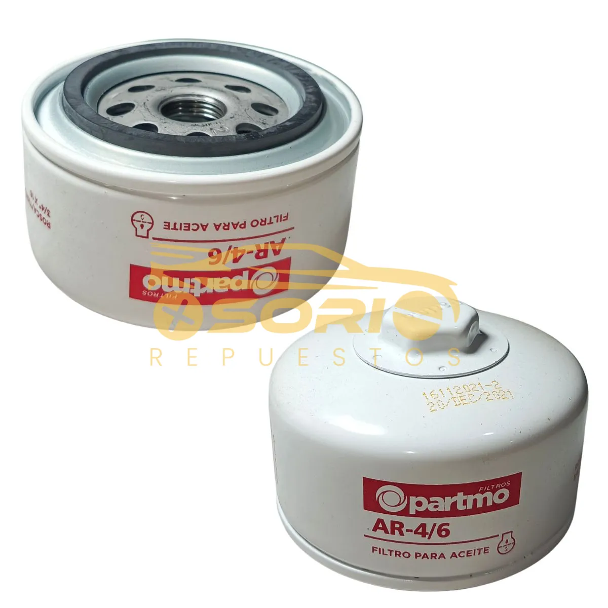 Partmo FILTRO DE ACEITE - PARTMO - RENAULT R4 TODOS | Osorio Repuestos