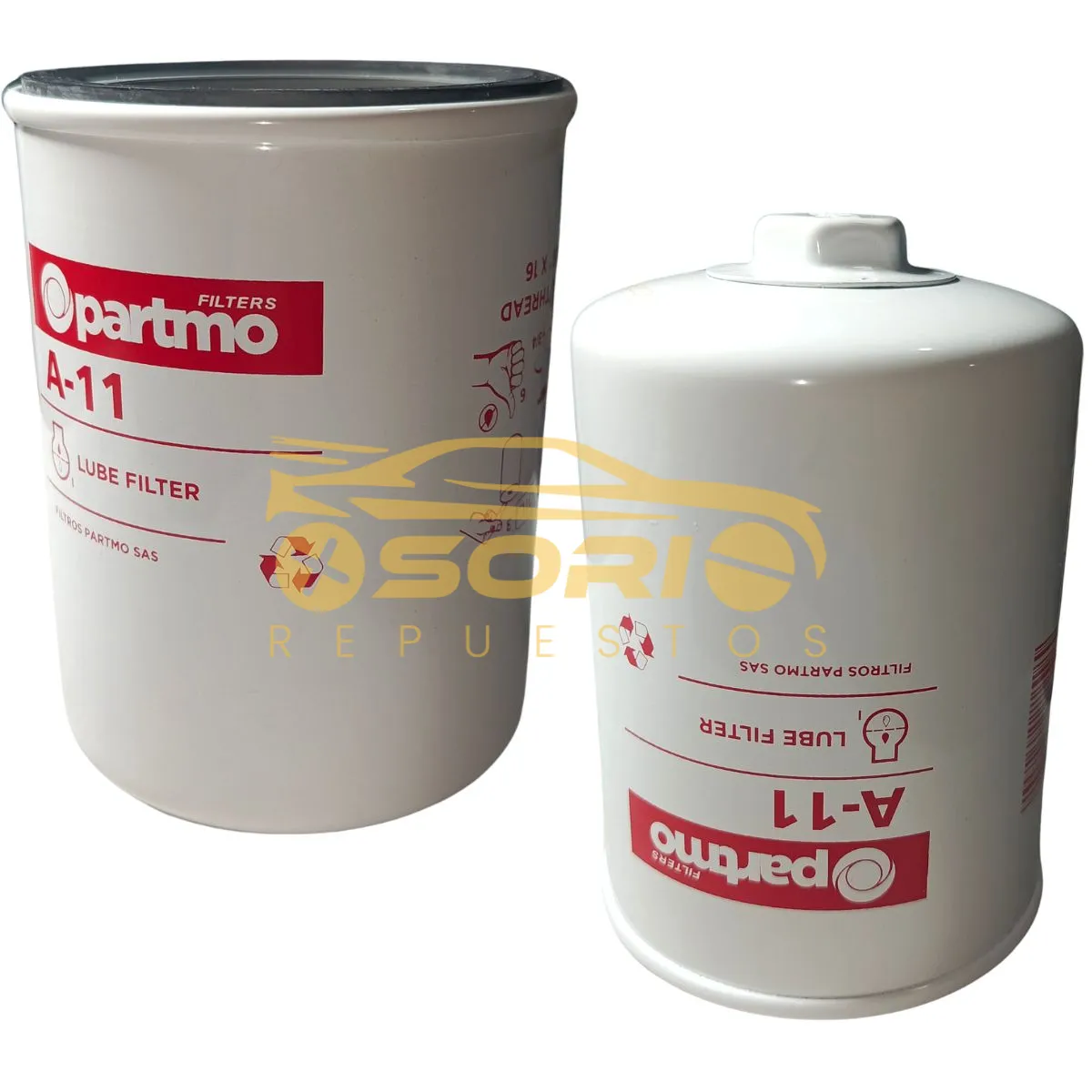 filtro de aceite partmo a 11