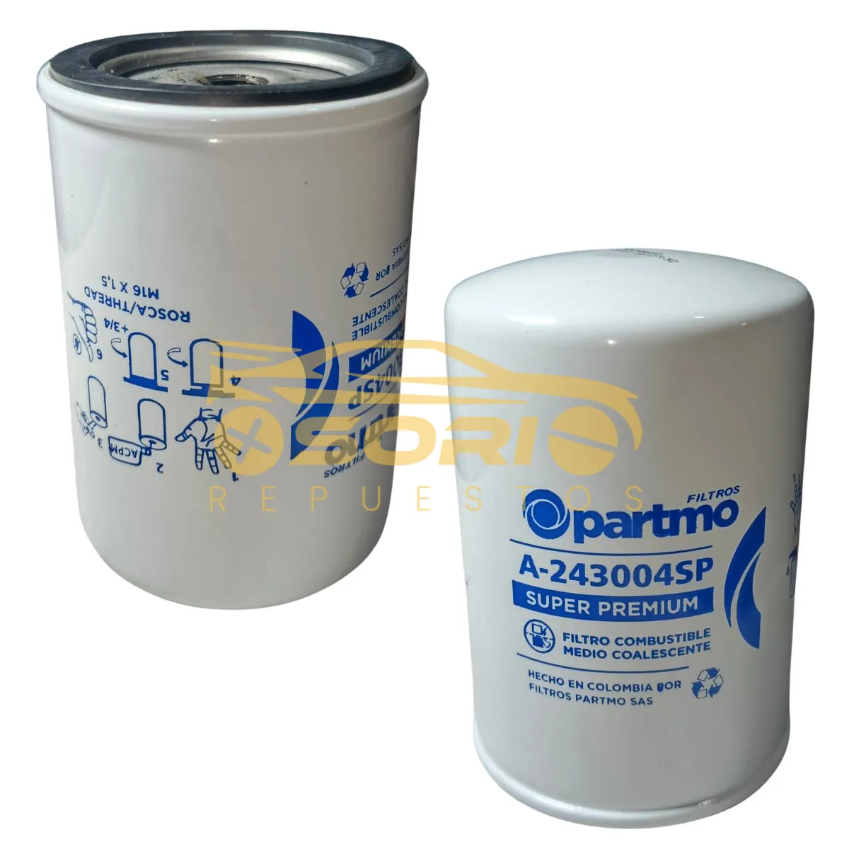 filtro de combustible a 243004sp partmo ford cargo todos volkswagen amarok 2020 a 243004sp