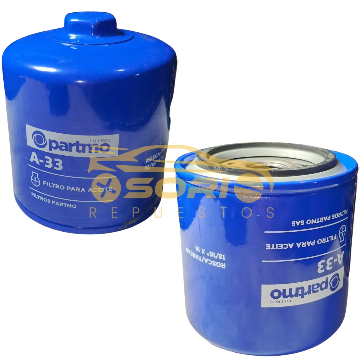 Partmo FILTRO ACEITE - PARTMO | Osorio Repuestos