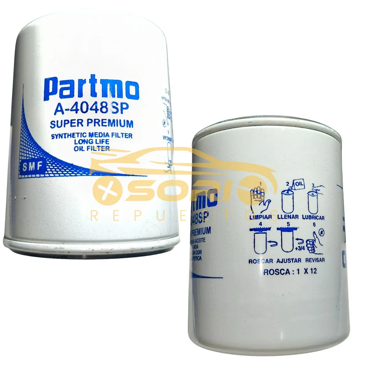 Partmo FILTRO ACEITE - PARTMO | Osorio Repuestos