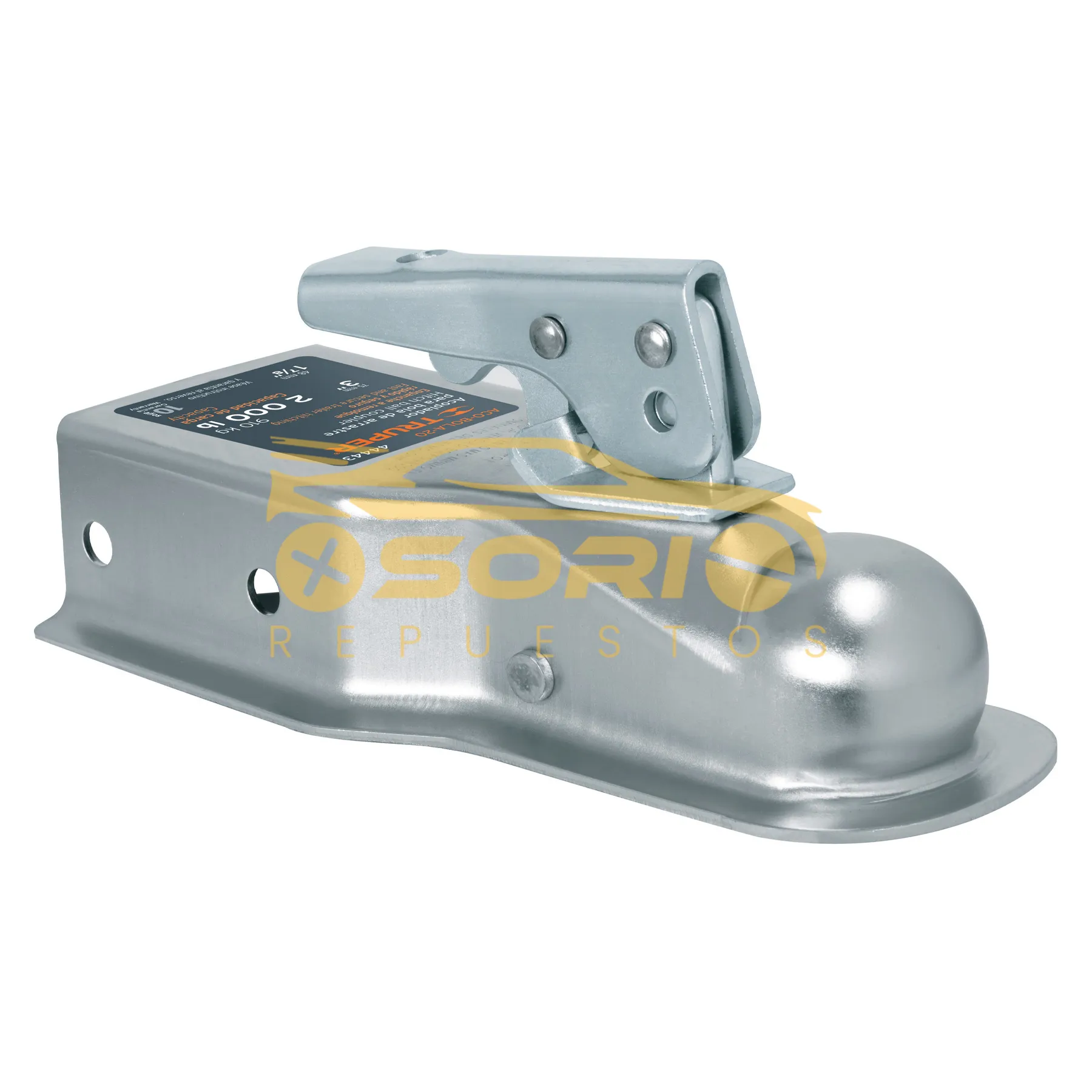 acoplador para bola 20 1 7 8 truper 1 7 8 44443