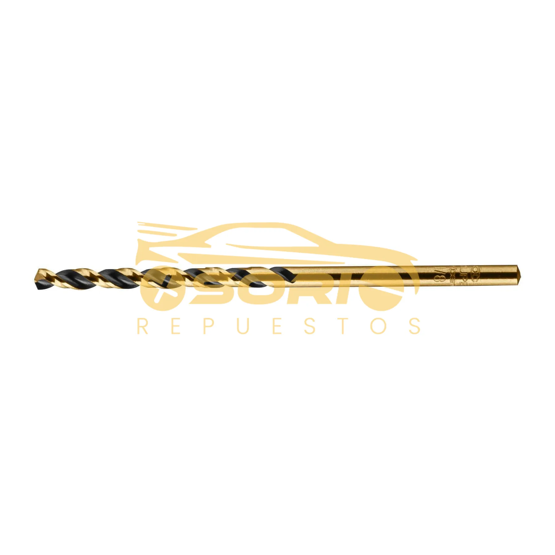 broca hss 1 8 truegold para metal incolma truper 1 8 11118