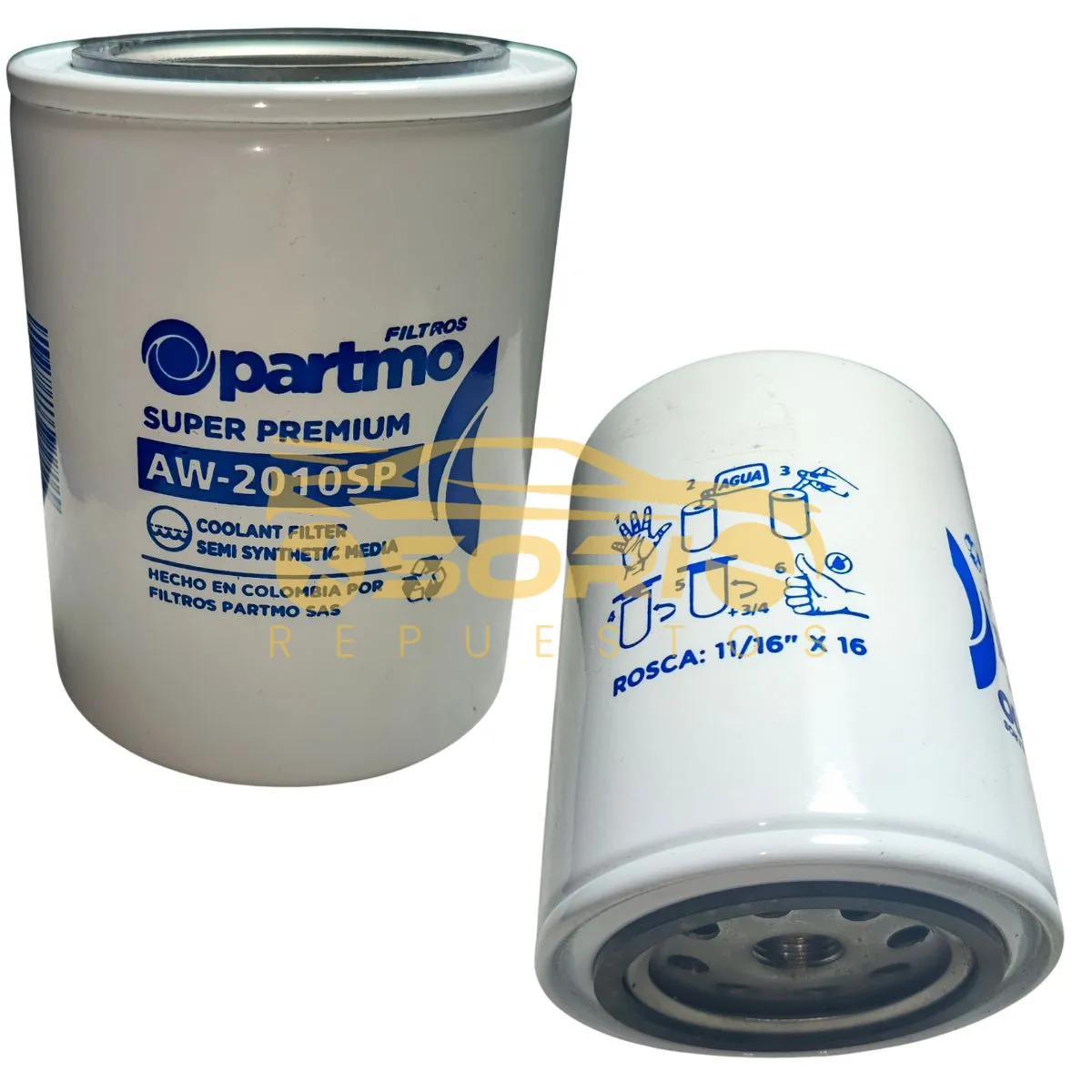 filtro para agua partmo aw 2010sp