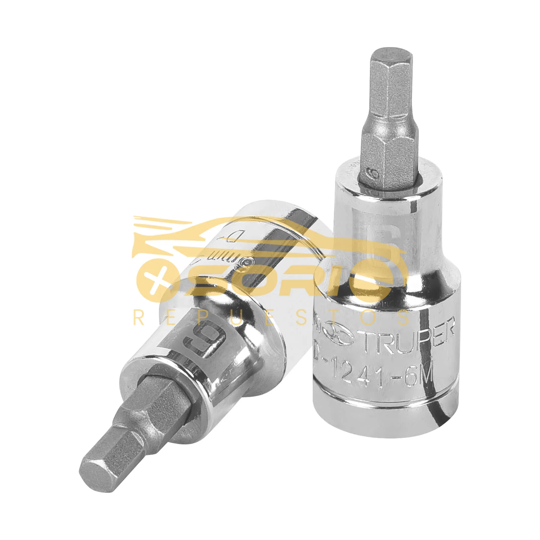 copa allen 6mm cuad 1 2 truper punta hexagonal de 6 mm cuadro 1 2 13281