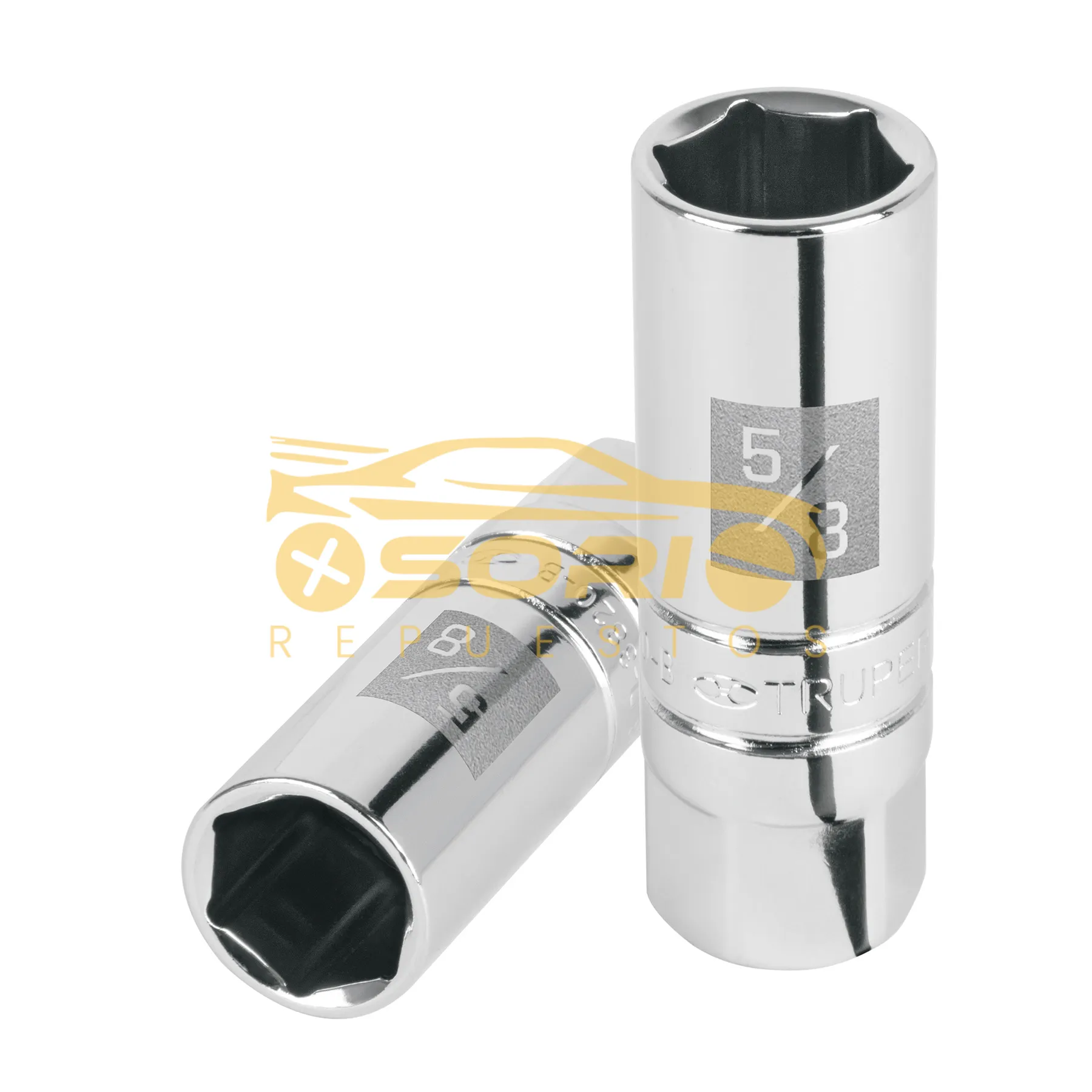 copa bujia 5 8 cuadrante 3 8 sata truper para bujias de 5 8 6 puntas cuadro 3 8 13655