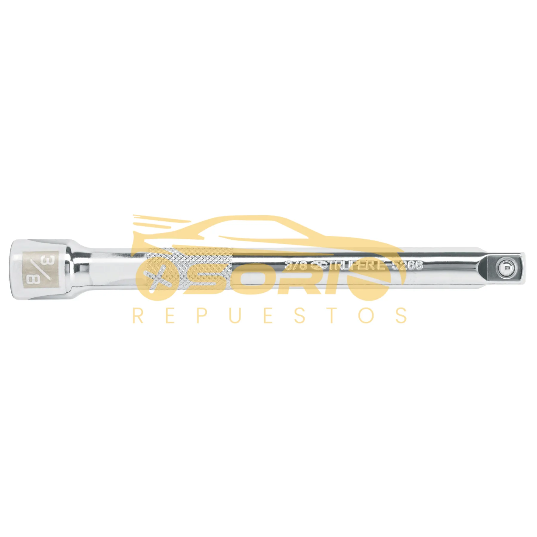 extension 6 para matraca cuadro 3 8 sata truper 6 3 8 15cm 13916