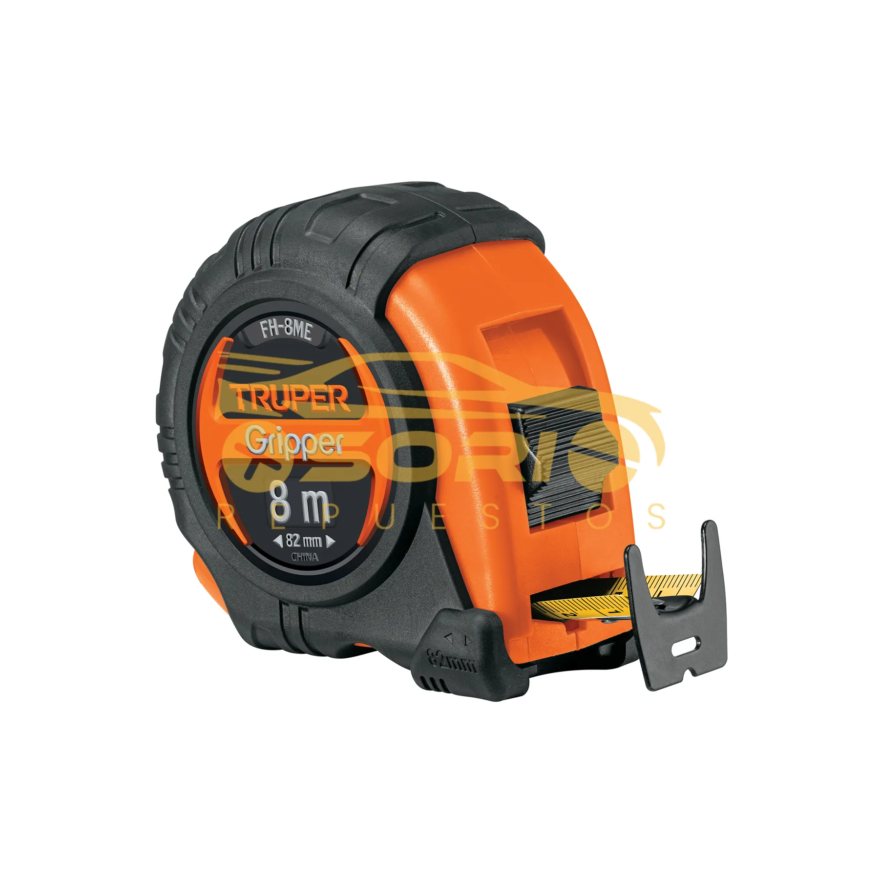 flexometro contra impactos 8m truper 8 m cinta 25 mm grad 15389