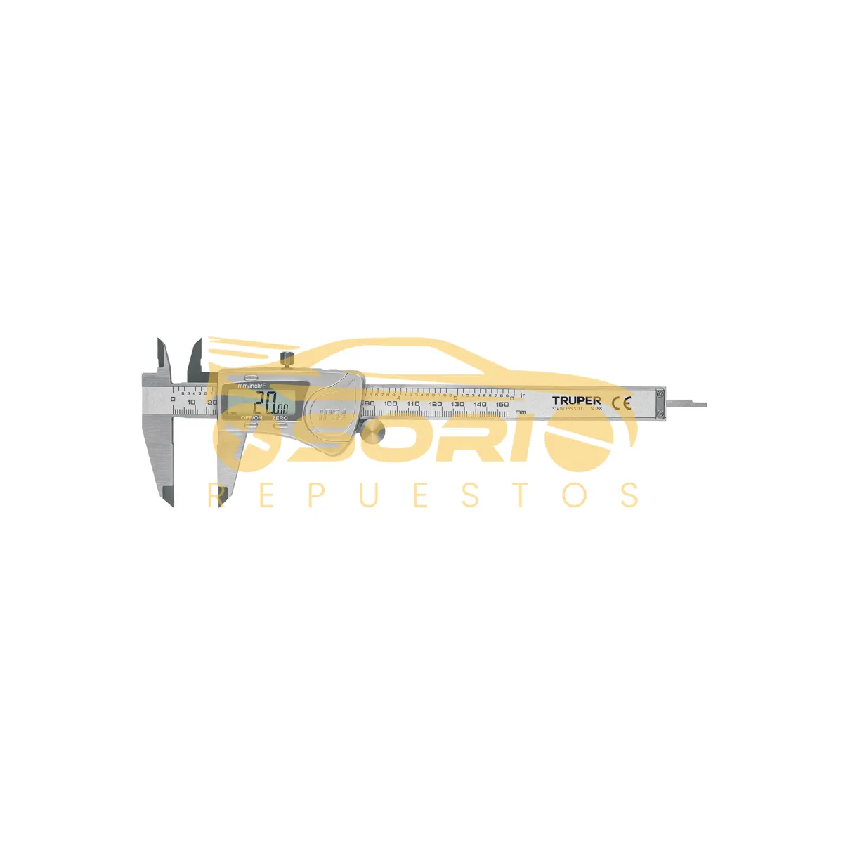 pie de rey electronico truper 6 14388