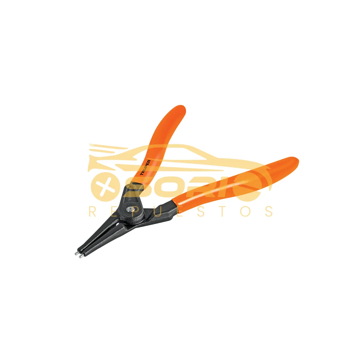 pinza para abrir pines recta truper 7 17363