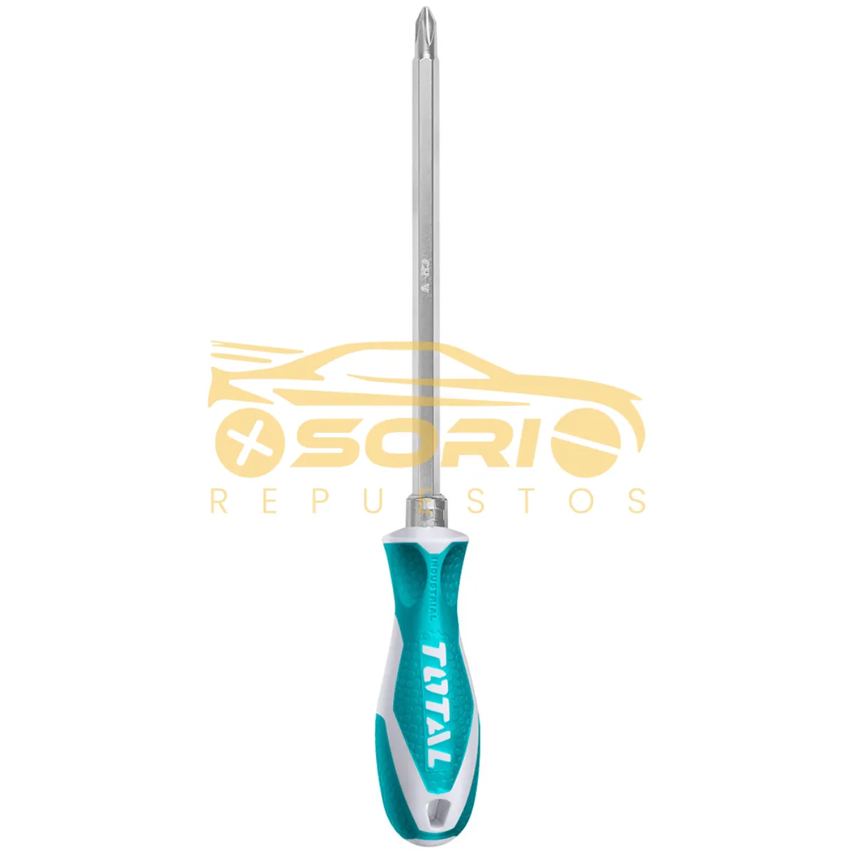 destornillador doble uso fino total 6 35x160mm ph2 sl6 tht250206