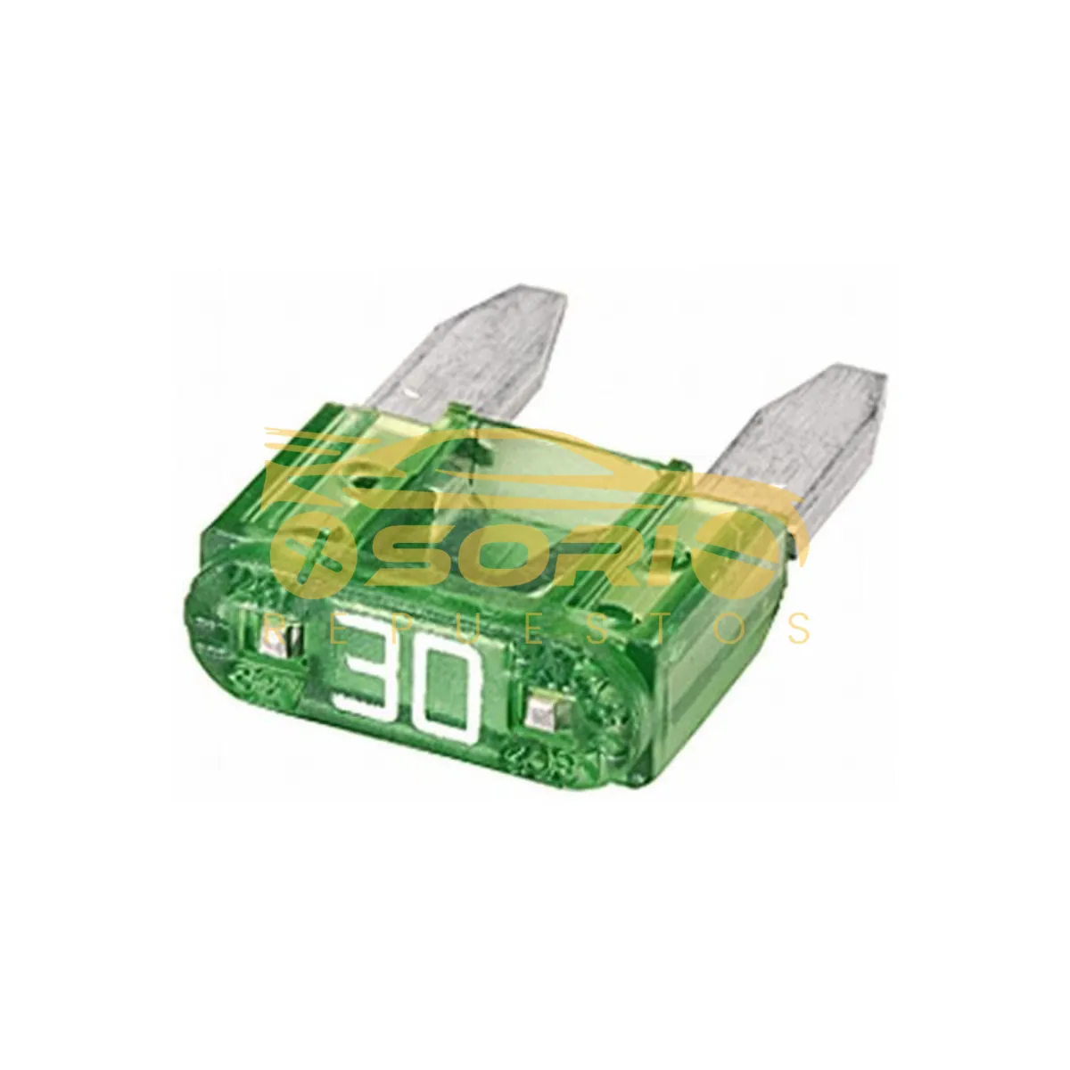 fusible pequeno 30a verde totalparts 30a mini30a