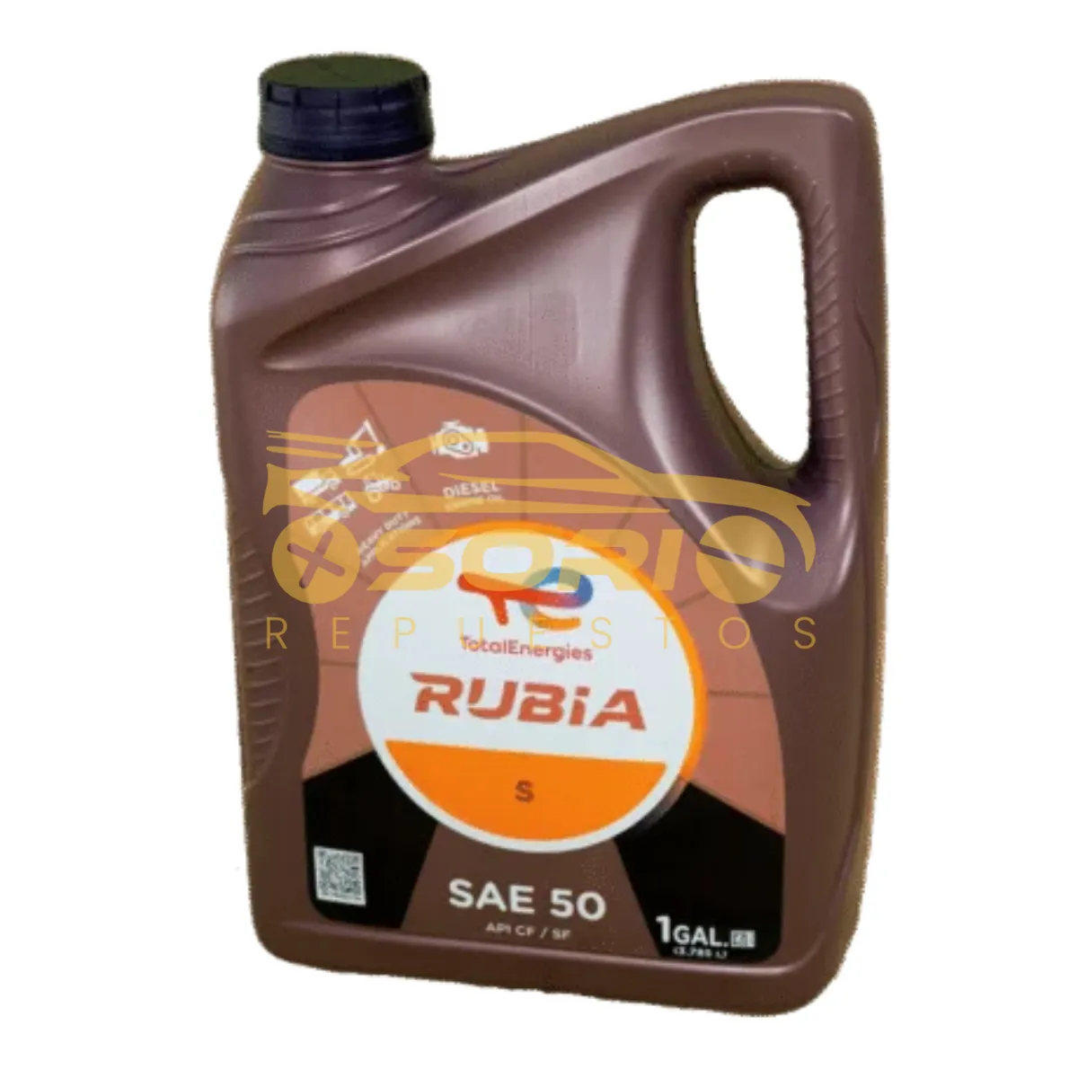 galon de aceite total rubia sx 50 diesel total 1 galon sae50