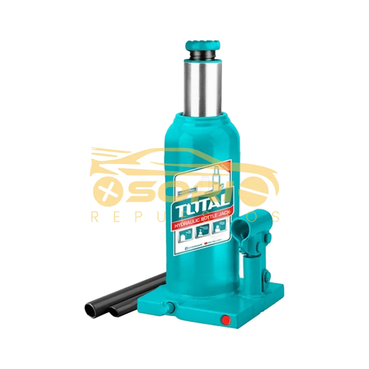 gato tipo botella 2 toneladas totalparts 2 ton tht109022