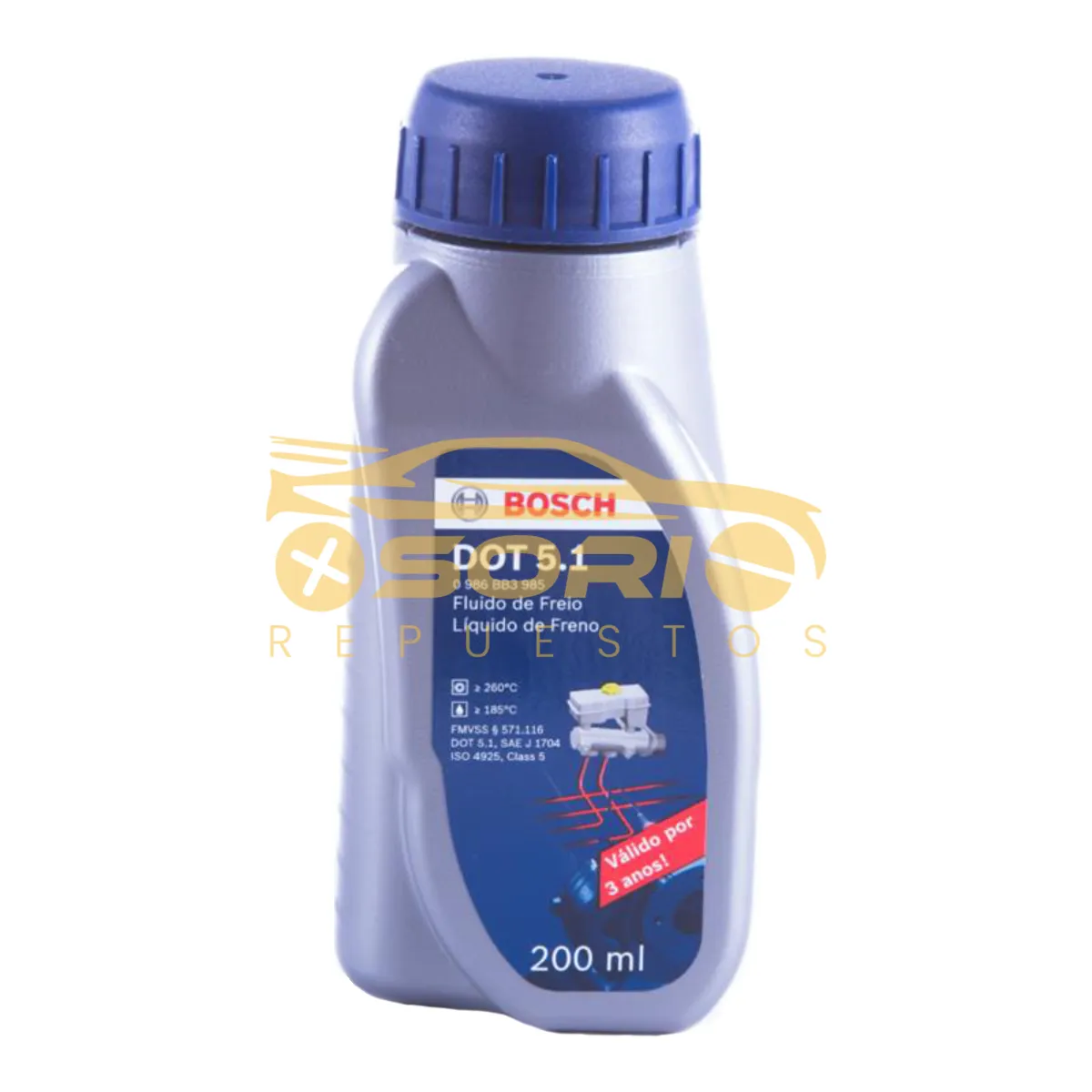 liquido de frenos bosch 200ml fl408105