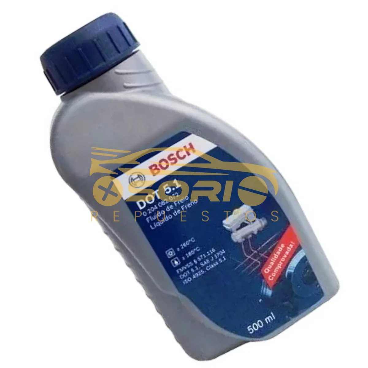 liquido de frenos dot 5 1 500ml bosch 500ml 0204082072