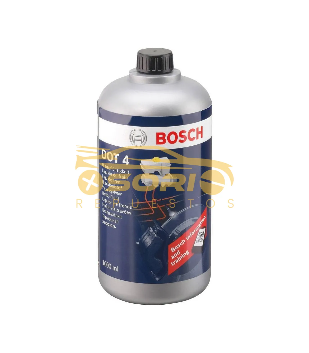 liquido de frenos dot4 1000ml bosch 1000ml 1987479107