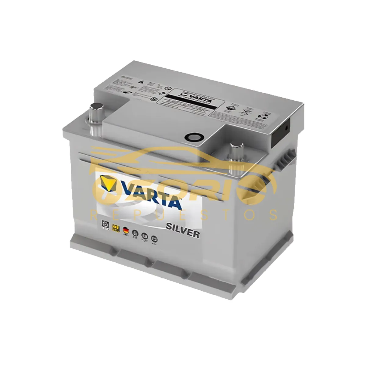 bateria derecha 42istv5950 varta silver 242 mm 175 mm 175 mm 42istv5950